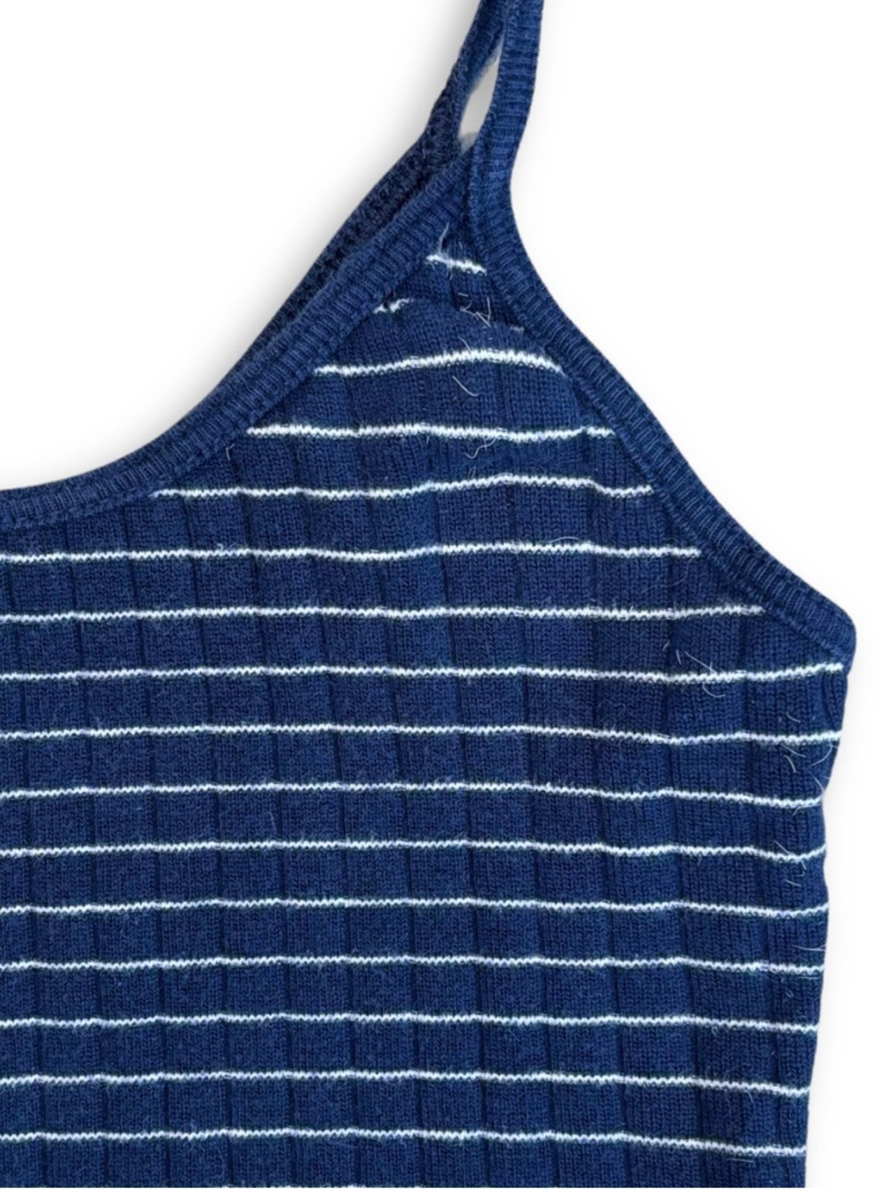Brandy Melville striped cropped tank top - Picture 2 of 3